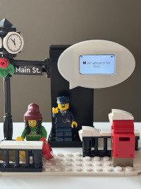 Brick figure adventure